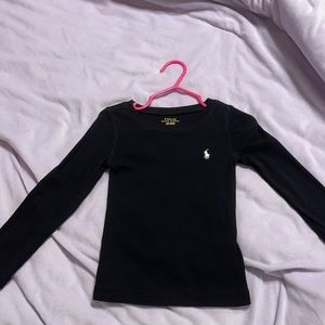 Black Ralph Lauren Polo long sleeve